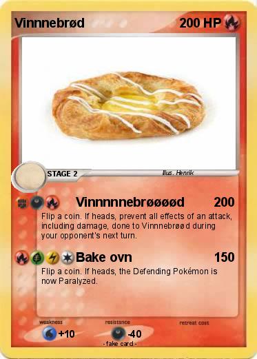 Pokemon Vinnnebrød