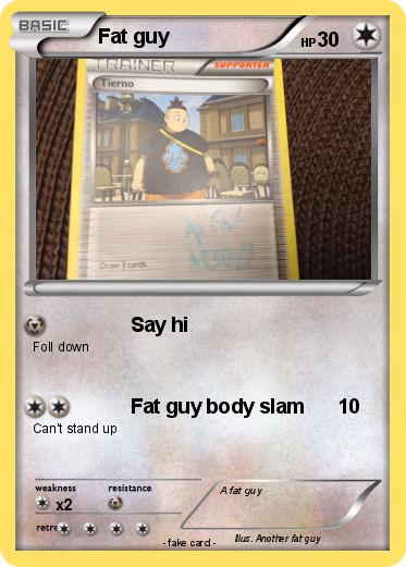Pokemon Fat guy