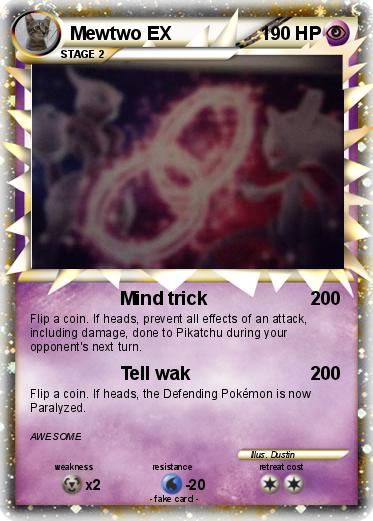 Pokemon Mewtwo EX