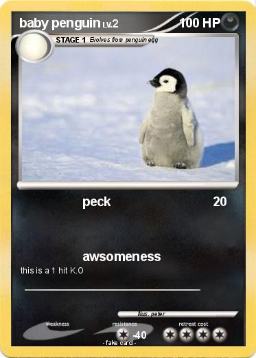 Pokemon baby penguin