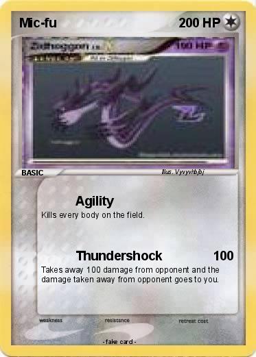 Pokemon Mic-fu