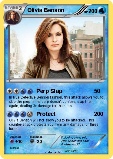 Pokemon Olivia Benson