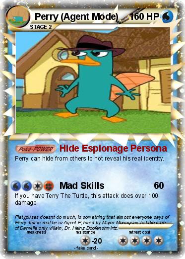 Pokemon Perry (Agent Mode)