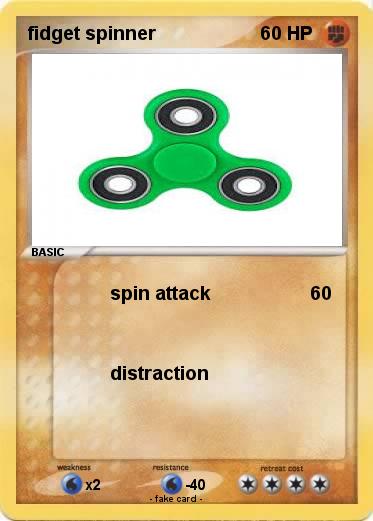 Pokemon fidget spinner