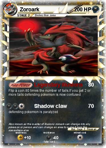 Pokemon Zoroark