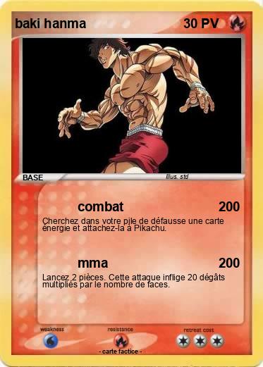 Pokemon baki hanma