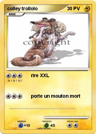 Pokemon colley trollolo