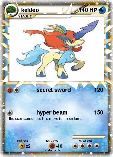 Pokemon keldeo