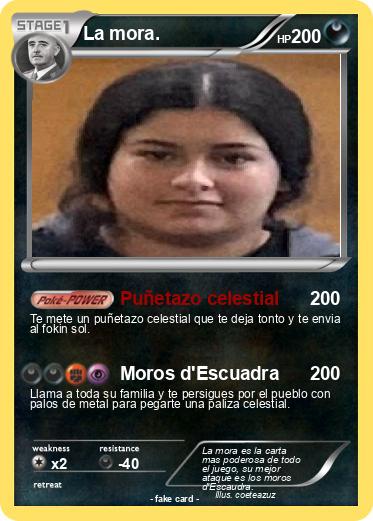 Pokemon La mora.