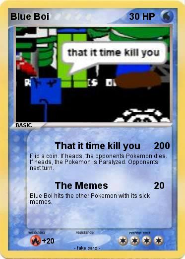 Pokemon Blue Boi