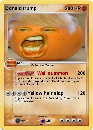 Pokemon Donald trump