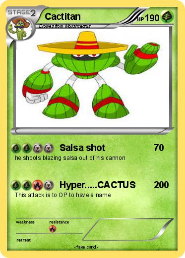 Pokemon Cactitan