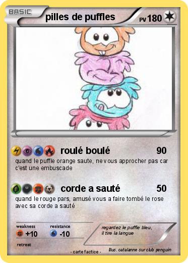 Pokemon pilles de puffles