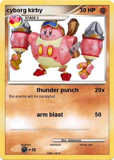 Pokemon cyborg kirby