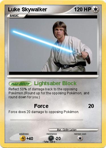 Pokemon Luke Skywalker