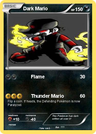 Pokemon Dark Mario