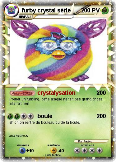 Pokemon furby crystal série