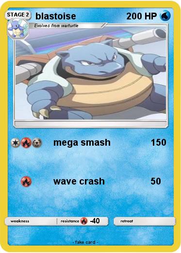 Pokemon blastoise