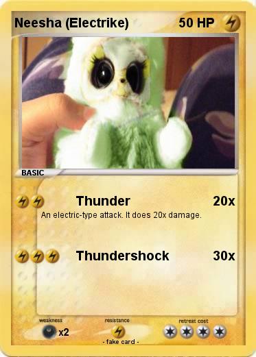 Pokemon Neesha (Electrike)