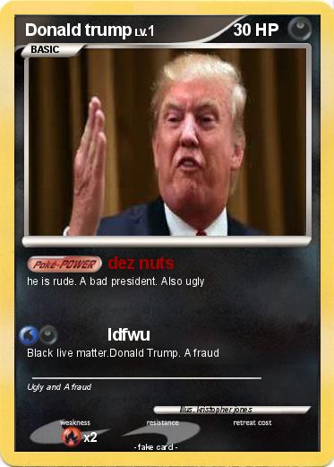 Pokemon Donald trump