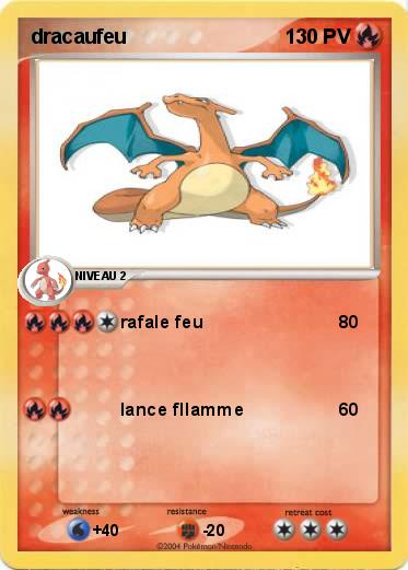 Pokemon dracaufeu