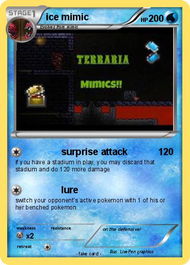 Pokemon ice mimic