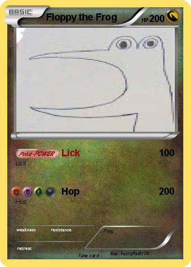 Pokemon Floppy the Frog