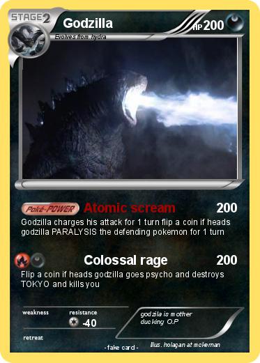 Pokemon Godzilla