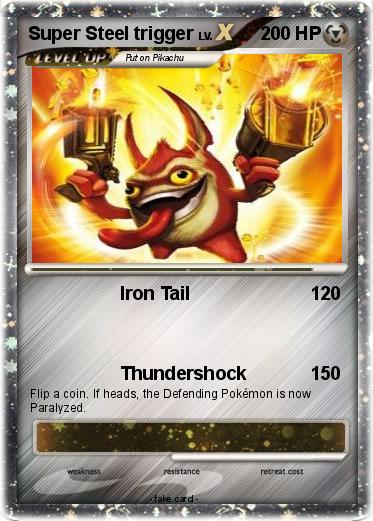 Pokemon Super Steel trigger