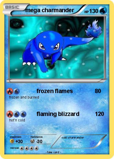 Pokemon mega charmander