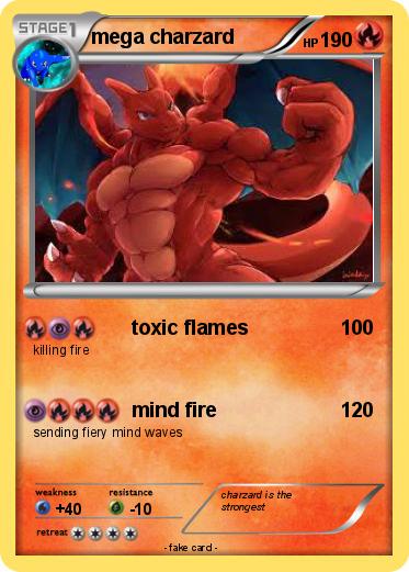 Pokemon mega charzard