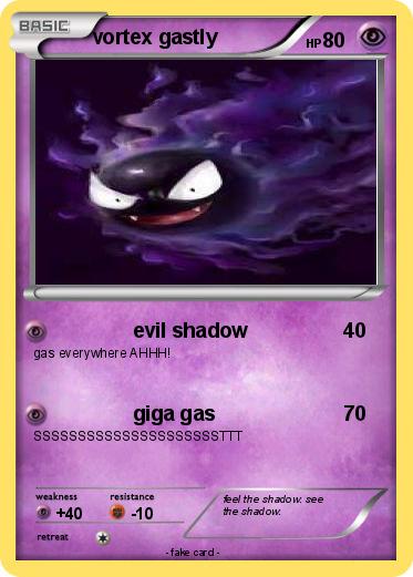 Pokemon vortex gastly