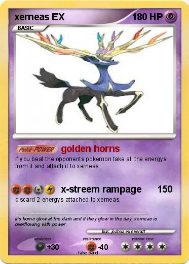 Pokemon xerneas EX