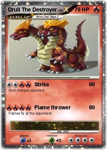 Pokemon Drull The Destroyer