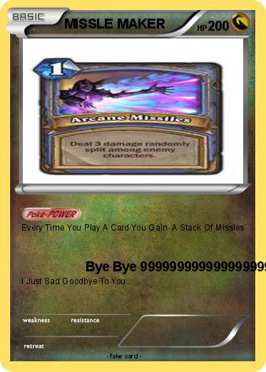 Pokemon MISSLE MAKER