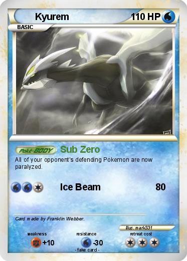 Pokemon Kyurem