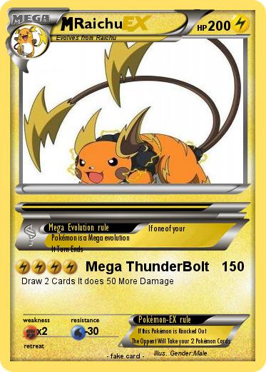 Pokemon Raichu