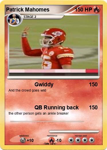 Pokemon Patrick Mahomes