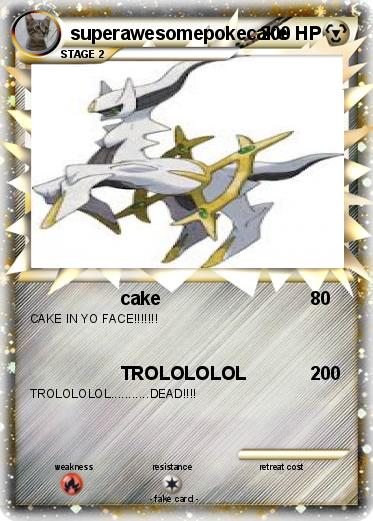 Pokemon superawesomepokecake