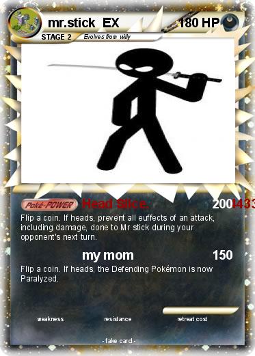 Pokemon mr.stick  EX