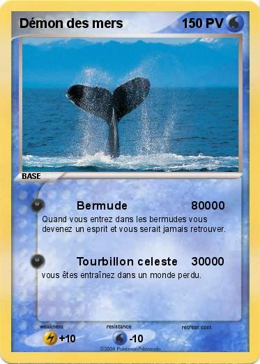 Pokemon Démon des mers      