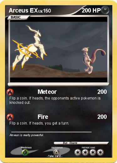 Pokemon Arceus EX
