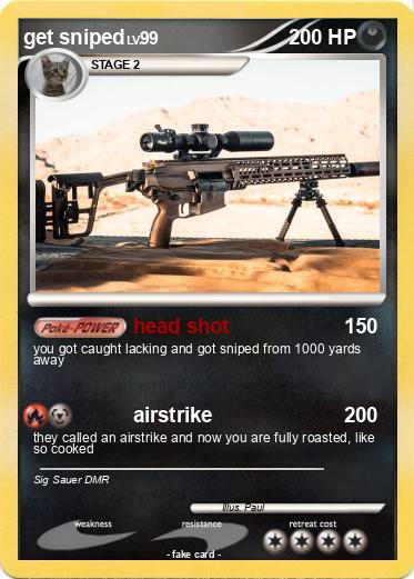 Pokemon get sniped