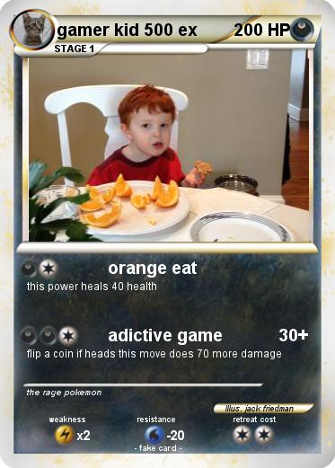 Pokemon gamer kid 500 ex