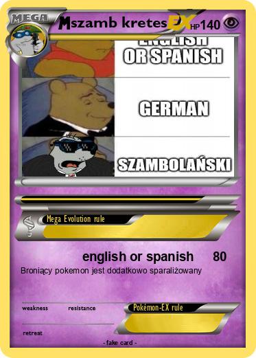 Pokemon szamb kretes