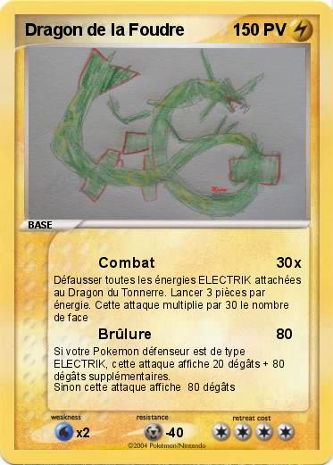 Pokemon Dragon de la Foudre