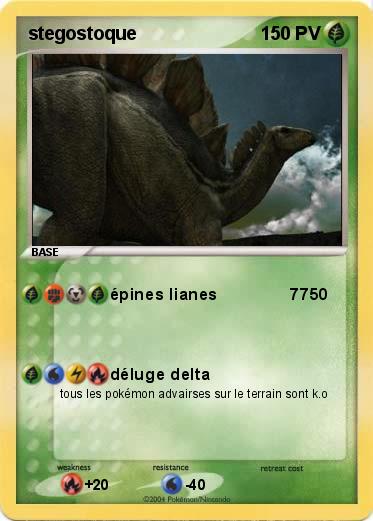 Pokemon stegostoque