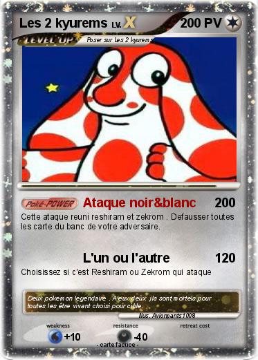 Pokemon Les 2 kyurems