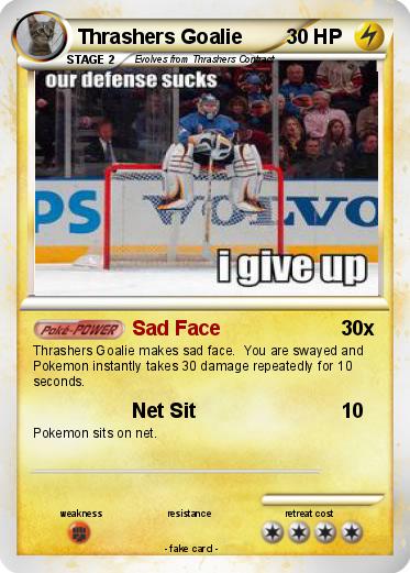 Pokemon Thrashers Goalie