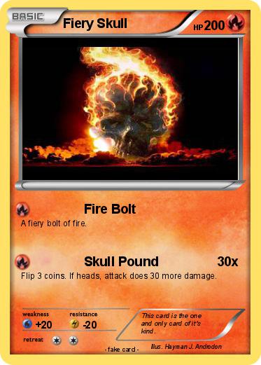 Pokemon Fiery Skull